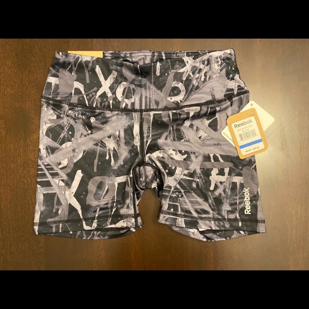 Reebok fitted workout shorts